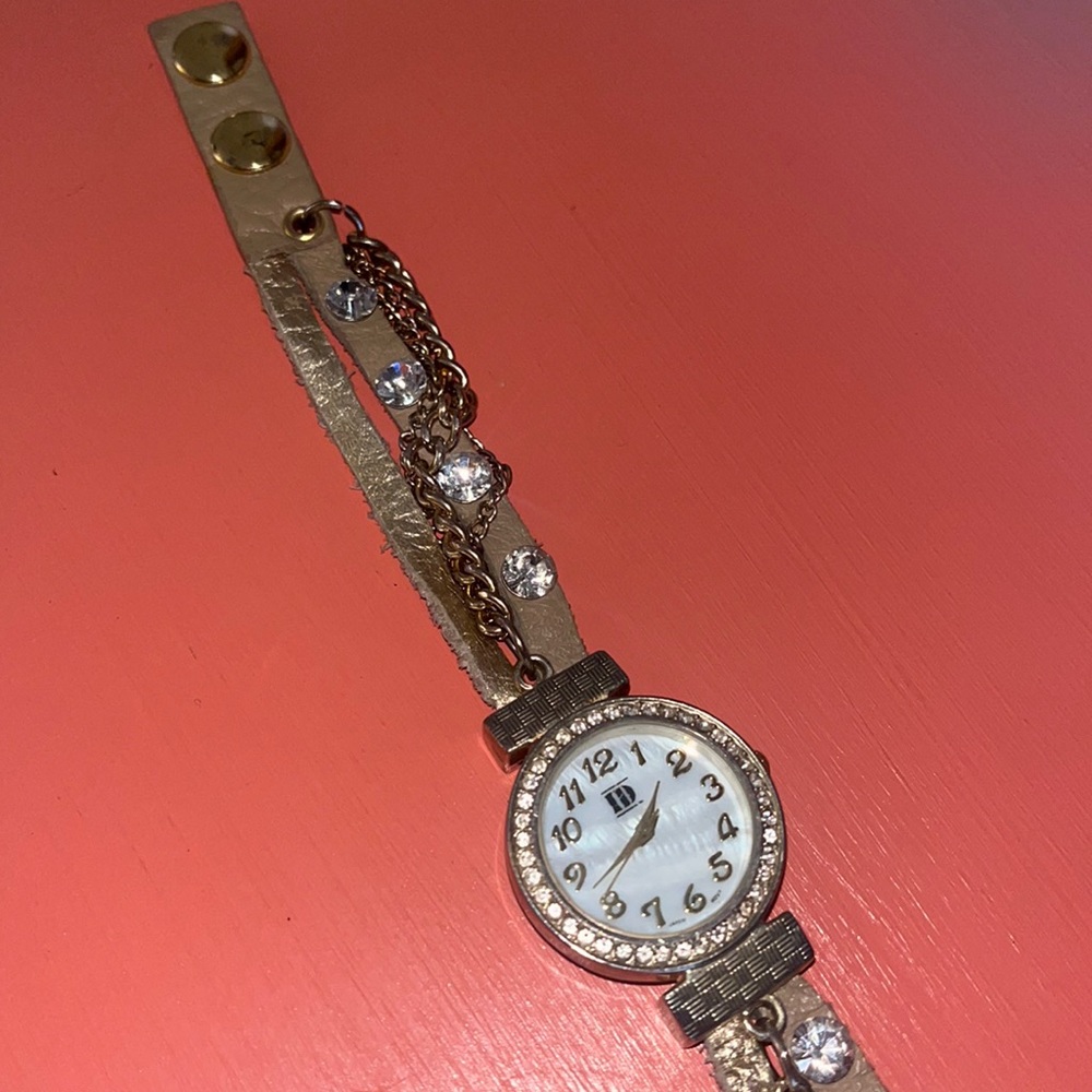 Gold Wrap around watch
